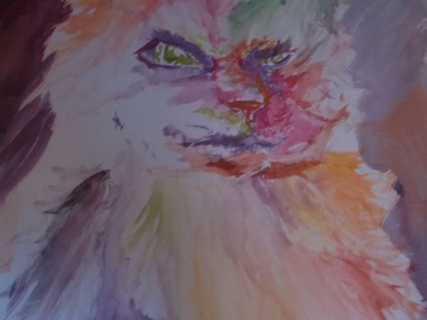 peinture-chat